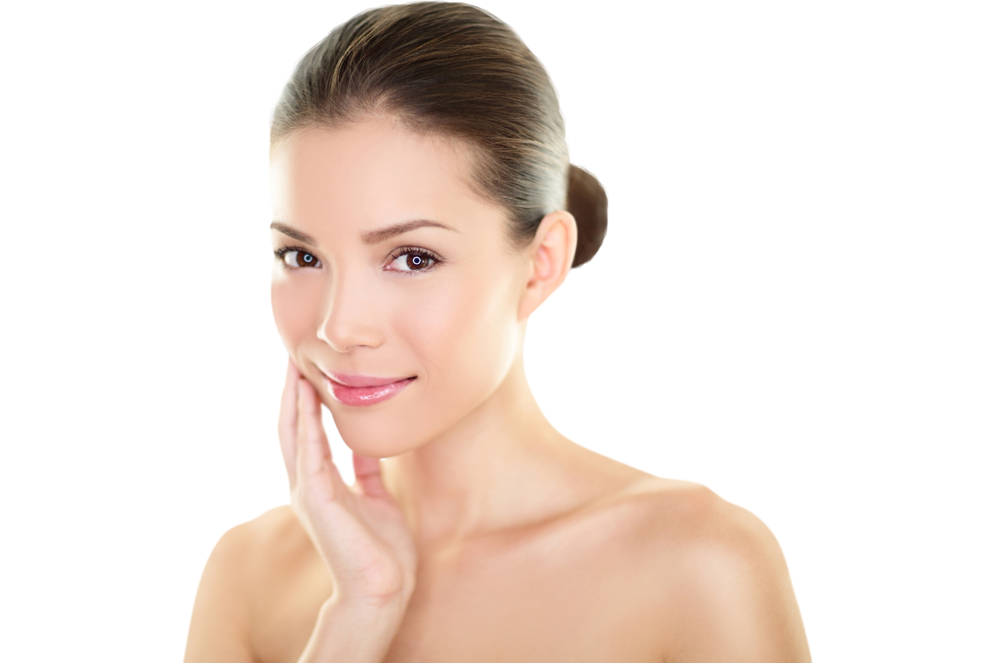Beauty Treatment Services - A women showing her glowing skin